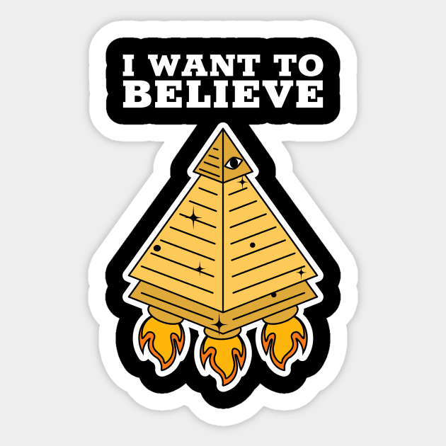 I Want To Believe Design Sticker by ArtPace